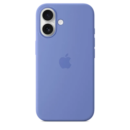 Apple MDGQ4ZM/A iPhone 16 Silicone Case with MagSafe Periwinkle (SEASONAL), 195950231649