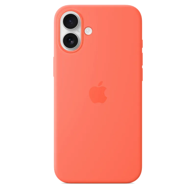 Apple MDGT4ZM/A iPhone 16 Plus Silicone Case with MagSafe Tangerine (SEASONAL), 195950231687