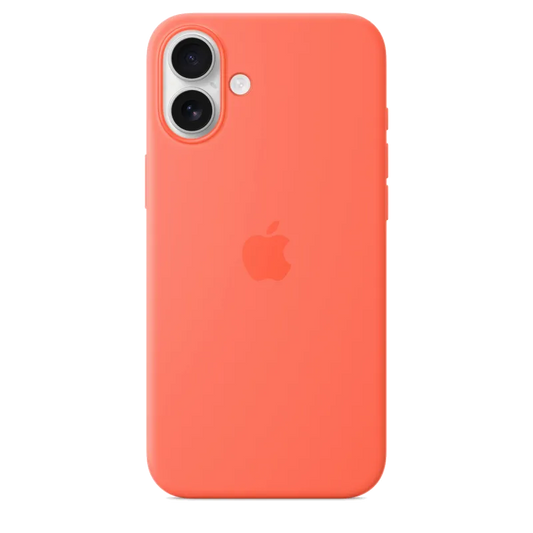 Apple MDGT4ZM/A iPhone 16 Plus Silicone Case with MagSafe Tangerine (SEASONAL), 195950231687