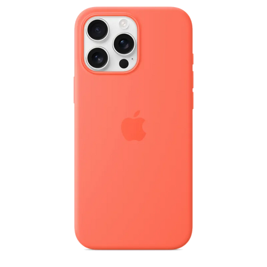 Apple MDGX4ZM/A iPhone 16 Pro Max Silicone Case with MagSafe Tangerine (SEASONAL), 195950231762