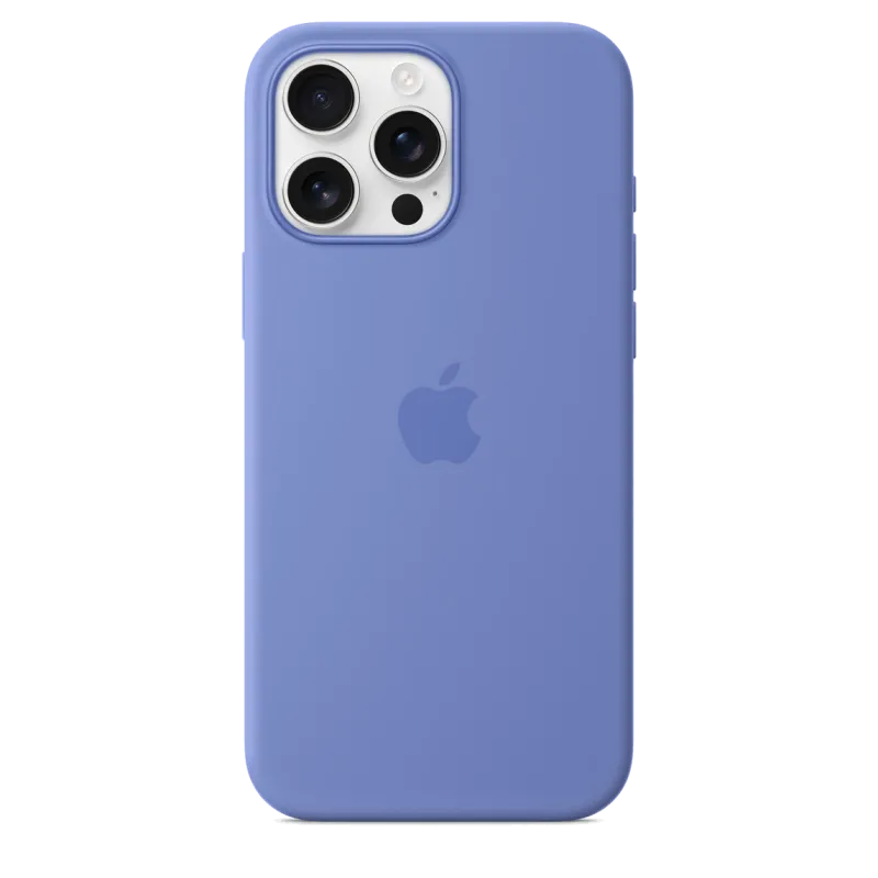 Apple MDH04ZM/A iPhone 16 Pro Max Silicone Case with MagSafe Periwinkle (SEASONAL), 195950231809