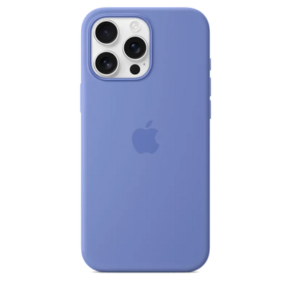 Apple MDH04ZM/A iPhone 16 Pro Max Silicone Case with MagSafe Periwinkle (SEASONAL), 195950231809
