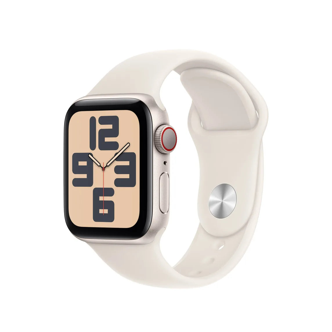 Apple MYJ33ZM/A Apple Watch 40mm Sport Band Starlight - S/M 195949763328