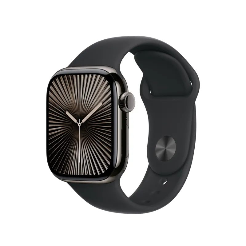 Apple MXLJ3ZM/A Apple Watch 42mm Sport Band Black S/M, 195949657177