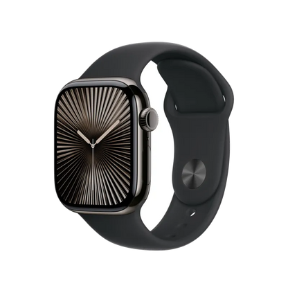 Apple MXLJ3ZM/A Apple Watch 42mm Sport Band Black S/M, 195949657177