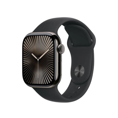 Apple MXLJ3ZM/A Apple Watch 42mm Sport Band Black - S/M 195949657177