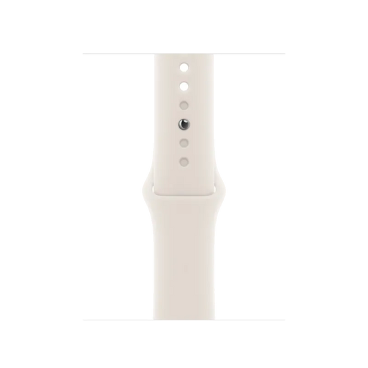 Apple MXLL3ZM/A Apple Watch 42mm Sport Band: Starlight Sport Band S/M, 195949657252