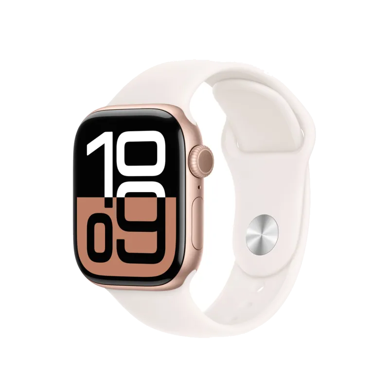 Apple MXLN3ZM/A Apple Watch 42mm Sport Band Light Blush S/M, 195949657337