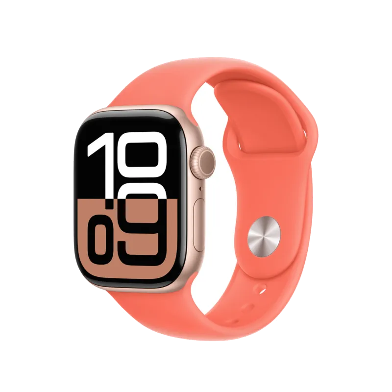 Apple MDT04ZM/A Apple Watch 42mm Sport Band Tangerine M/L (SEASONAL), 195950241648