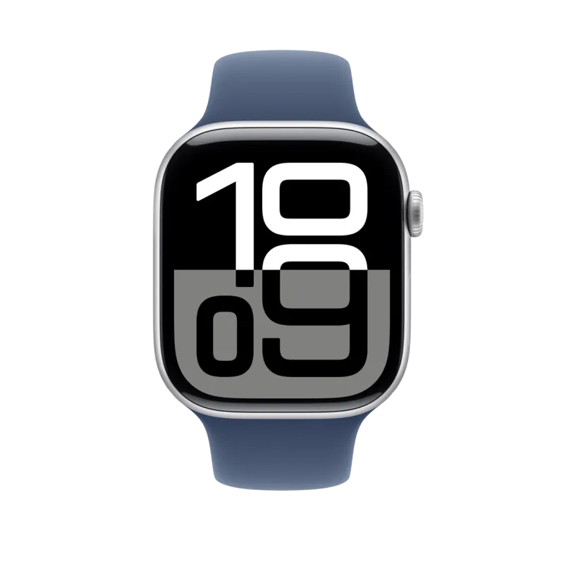 Apple MXLW3ZM/A Apple Watch 46mm Sport Band Denim M/L, 195949657610