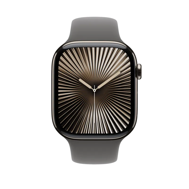 Apple MXLX3ZM/A Apple Watch 46mm Sport Band Stone Gray S/M, 195949657658