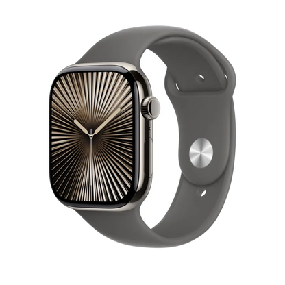 Apple MXLX3ZM/A Apple Watch 46mm Sport Band Stone Gray S/M, 195949657658