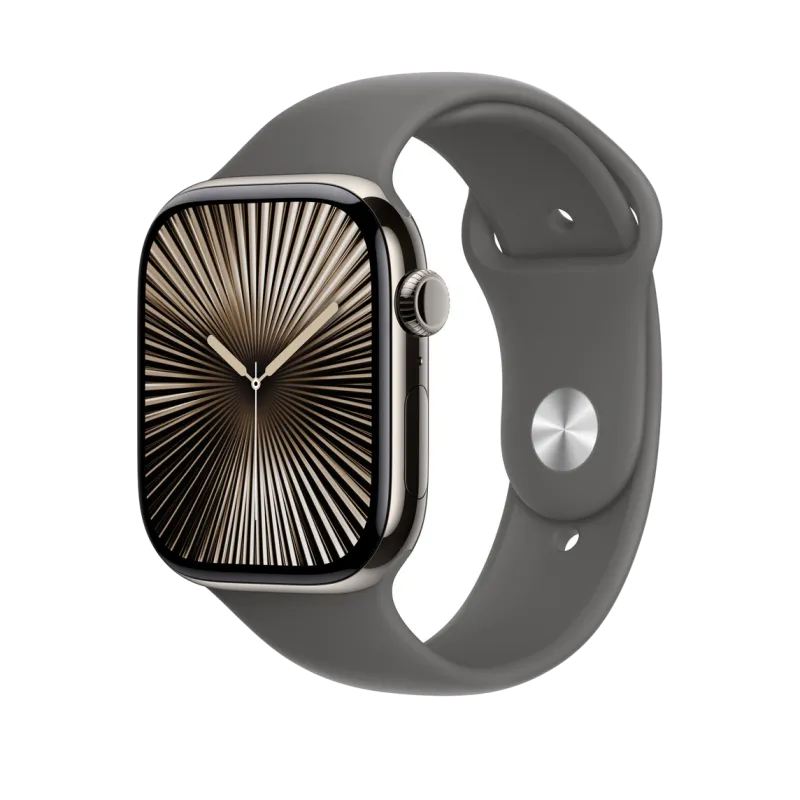 Apple MXLY3ZM/A Apple Watch 46mm Sport Band Stone Gray M/L, 195949657696