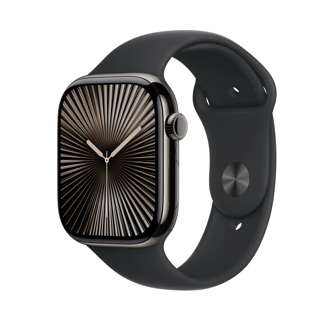 Apple MXM23ZM/A Apple Watch 46mm Sport Band Black - S/M 195949657733