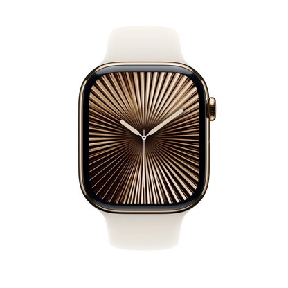 Apple MXM63ZM/A Apple Watch 46mm Sport Band Starlight S/M, 195949657856