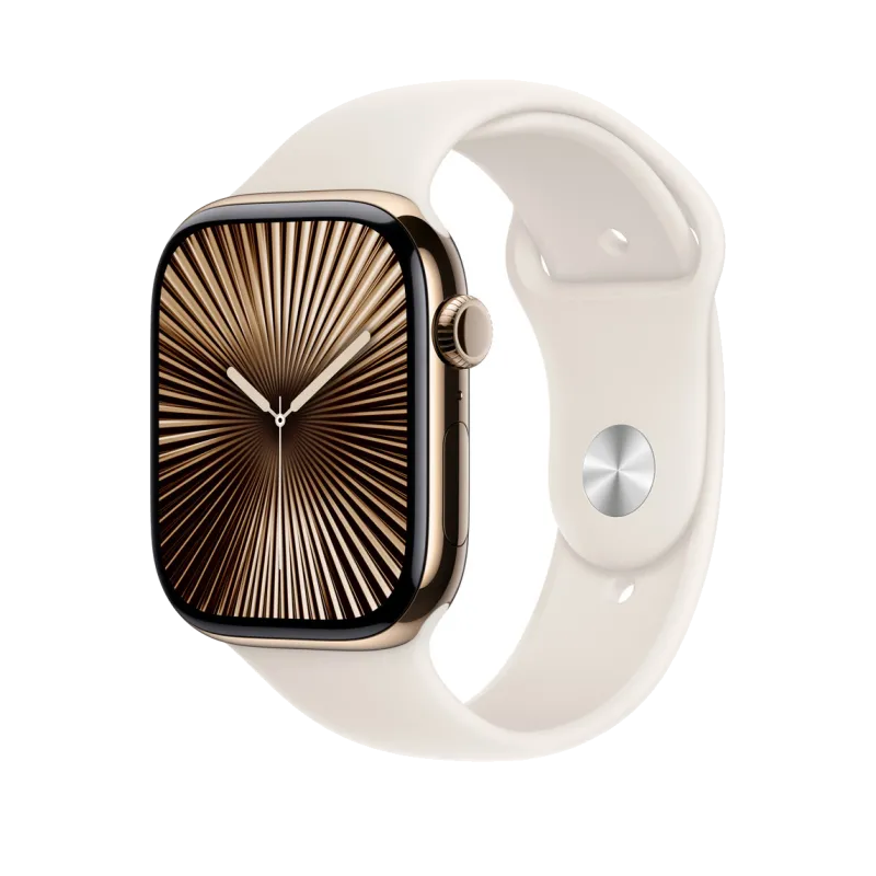 Apple MXM73ZM/A Apple Watch 46mm Sport Band Starlight M/L, 195949657894