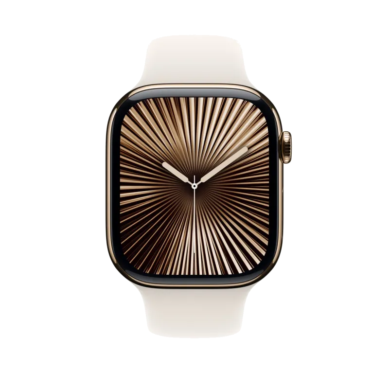 Apple MXM73ZM/A Apple Watch 46mm Sport Band Starlight M/L, 195949657894