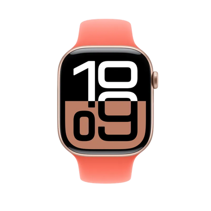 Apple MDT64ZM/A Apple Watch 46mm Sport Band Tangerine M/L (SEASONAL), 195950241822