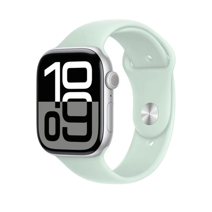 Apple MDTA4ZM/A Apple Watch 46mm Sport Band Aquamarine M/L (SEASONAL), 195950241945