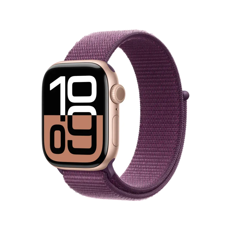 Apple MXKY3ZM/A Apple Watch 42mm Sport Loop Plum, 195949656491