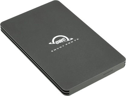 OWC OWCTB3ENVPFX02 Envoy Pro FX Thunderbolt 3 + USB-C Portable NVMe SSD, up to 2800MB/s 2TB, 810586037075