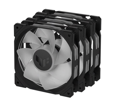 Asus TUF GAMING TR120 FAN ARGB RV BLACK 3IN1 TUF GAMING TR120 ARGB NEGRU REVERSE Ventilatoare Carcasa 120mm viteza 2000rpm, 4711387543436