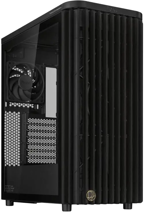 Asus PROART PA401 WOOD TG PWM BLACK PROART PA401 WOOD ED TGP Mid Tower ARGB NEGRU Tempered Glass, 4711387654668