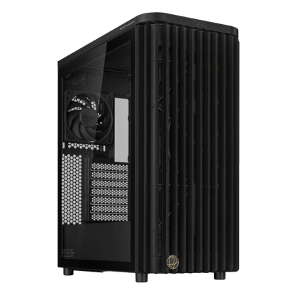 Asus PROART PA401 WOOD TG PWM BLACK PROART PA401 WOOD ED TGP Mid Tower ARGB NEGRU Tempered Glass, 4711387654668