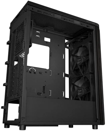 Asus PROART PA401 WOOD TG PWM BLACK PROART PA401 WOOD ED TGP Mid Tower ARGB NEGRU Tempered Glass, 4711387654668