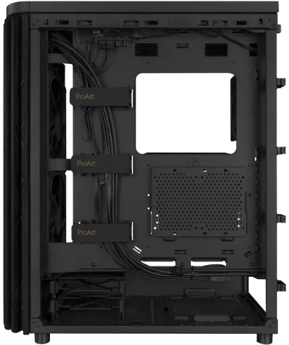 Asus PROART PA401 WOOD TG PWM BLACK PROART PA401 WOOD ED TGP Mid Tower ARGB NEGRU Tempered Glass, 4711387654668
