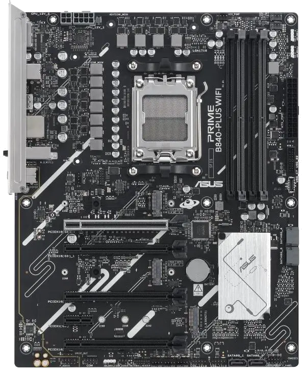 Asus PRIME B840-PLUS WIFI PRIME B840 PLUS WIFI Placa de Baza AM5 4x DDR5, 1x DP 1x HDMI, 2x PCIE 4.0 x16, 4711387797273