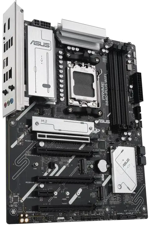 Asus PRIME B840-PLUS WIFI PRIME B840 PLUS WIFI Placa de Baza AM5 4x DDR5, 1x DP 1x HDMI, 2x PCIE 4.0 x16, 4711387797273