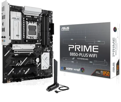 Asus PRIME B850-PLUS WIFI PRIME B850 PLUS WIFI Placa de Baza AM5 4x DDR5, 1x DP 1x HDMI, 1x PCIE 5.0 x16, 4711387931509