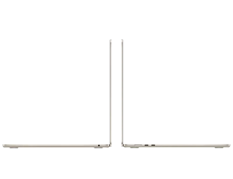 Apple MW1J3RO/A MacBook Air 15 inch procesor Apple M4, 10 nuclee CPU 10 nuclee GPU, 16GB, 256GB, 195949841095