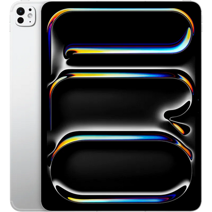 Apple MVXT3HC/A iPad Pro 13 inch M4, 256GB, Cellular, Standard Glass, Silver, 195949245459
