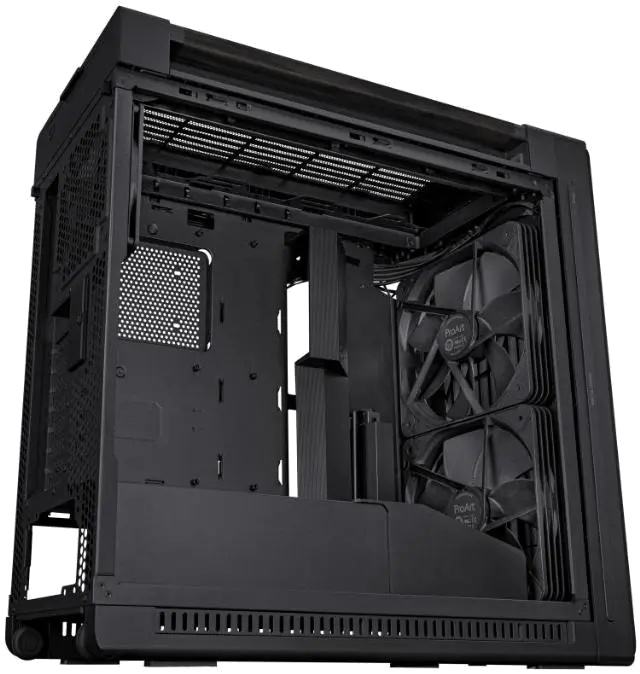 Asus PROART PA602 WOOD METAL PWM BLACK PROART PA602 WOOD EDITION METAL carcasa PC Mid Tower ARGB NEGRU Tempered Glass, 4711387664469