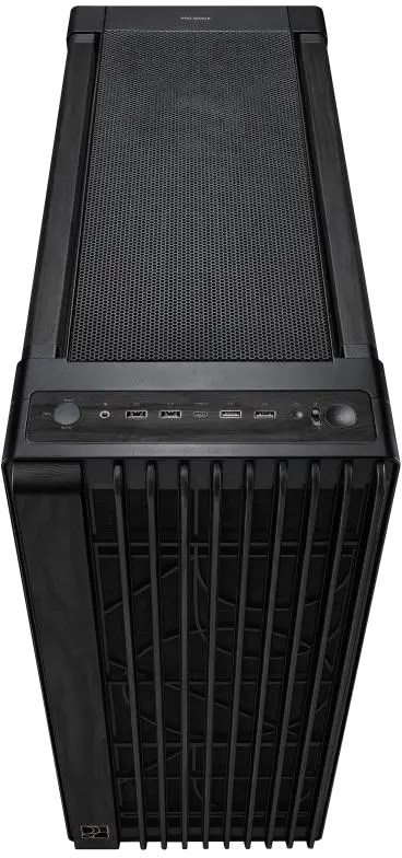 Asus PROART PA602 WOOD METAL PWM BLACK PROART PA602 WOOD EDITION METAL carcasa PC Mid Tower ARGB NEGRU Tempered Glass, 4711387664469