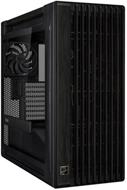 Asus PROART PA602 WOOD TG PWM BLACK PROART PA602 WOOD EDITION Carcasa PC Mid Tower ARGB NEGRU Tempered Glass, 4711387664421