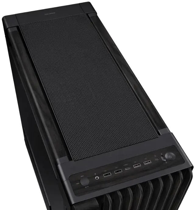 Asus PROART PA602 WOOD TG PWM BLACK PROART PA602 WOOD EDITION Carcasa PC Mid Tower ARGB NEGRU Tempered Glass, 4711387664421