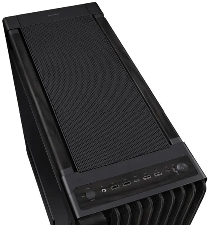 Asus PROART PA602 WOOD TG PWM BLACK PROART PA602 WOOD EDITION Carcasa PC Mid Tower ARGB NEGRU Tempered Glass, 4711387664421