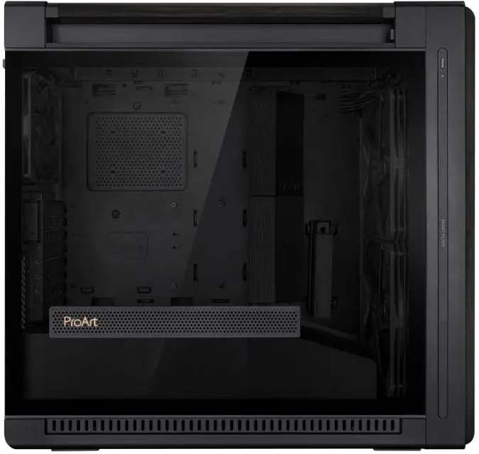 Asus PROART PA602 WOOD TG PWM BLACK PROART PA602 WOOD EDITION Carcasa PC Mid Tower ARGB NEGRU Tempered Glass, 4711387664421