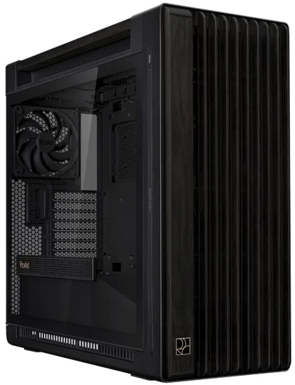 Asus PROART PA602 WOOD TG PWM BLACK PROART PA602 WOOD EDITION Carcasa PC Mid Tower ARGB NEGRU Tempered Glass, 4711387664421