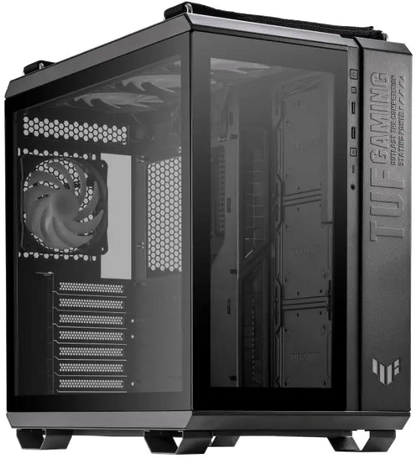 Asus TUF GAMING GT502 PLUS TG ARGB BLACK GT 502 TUF GAMING Carcasa PC Mid Tower ARGB NEGRU Tempered Glass, 4711081800439