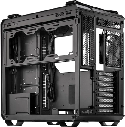 Asus TUF GAMING GT502 PLUS TG ARGB BLACK GT 502 TUF GAMING Carcasa PC Mid Tower ARGB NEGRU Tempered Glass, 4711081800439