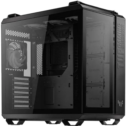 Asus TUF GAMING GT502 PLUS TG ARGB BLACK GT 502 TUF GAMING Carcasa PC Mid Tower ARGB NEGRU Tempered Glass, 4711081800439