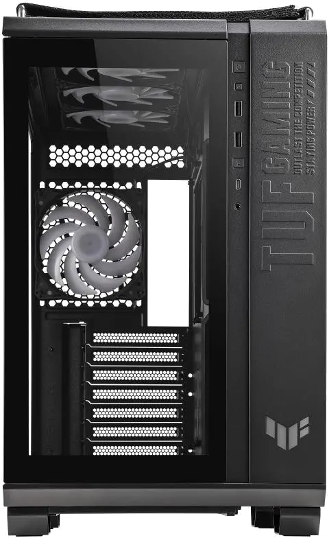 Asus TUF GAMING GT502 PLUS TG ARGB BLACK GT 502 TUF GAMING Carcasa PC Mid Tower ARGB NEGRU Tempered Glass, 4711081800439