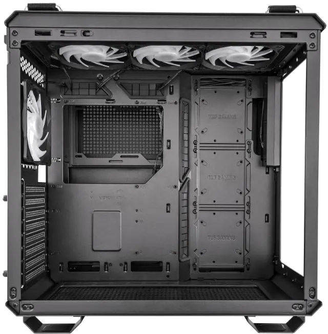 Asus TUF GAMING GT502 PLUS TG ARGB BLACK GT 502 TUF GAMING Carcasa PC Mid Tower ARGB NEGRU Tempered Glass, 4711081800439