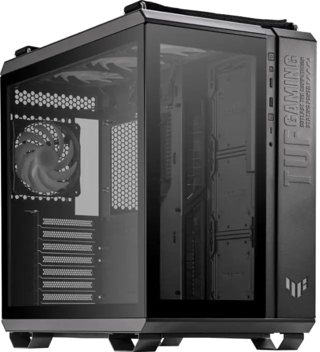 Asus TUF GAMING GT502 PLUS TG ARGB BLACK GT 502 TUF GAMING Carcasa PC Mid Tower ARGB NEGRU Tempered Glass, 4711081800439
