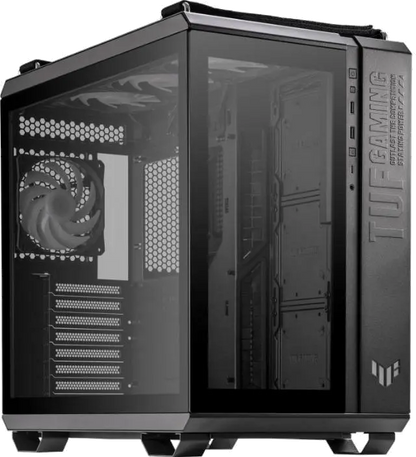Asus TUF GAMING GT502 PLUS TG ARGB BLACK GT 502 TUF GAMING Carcasa PC Mid Tower ARGB NEGRU Tempered Glass, 4711081800439