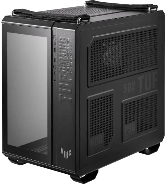 Asus TUF GAMING GT502 PLUS TG ARGB BLACK GT 502 TUF GAMING Carcasa PC Mid Tower ARGB NEGRU Tempered Glass, 4711081800439